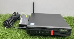 Lenovo ThinkCentreM720q MFF i5-8400t 8GB RAM 256GB Nvme SSD Win11 - Functional - Picture 1 of 8