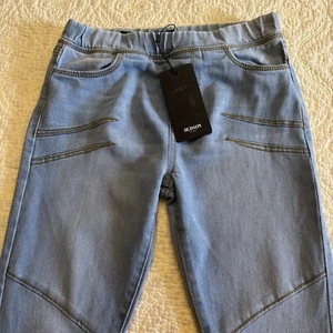 NWT Hudson Kids Girls Jeggings Skinny Leg Size 12-14 High Rise Blue - Picture 1 of 10