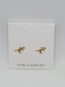 URBAN OUTFITTERS ESTELLA BARTLETT GOLD PLATED EARRINGS NEW FREE UK POSTAGE - Picture 1 of 7