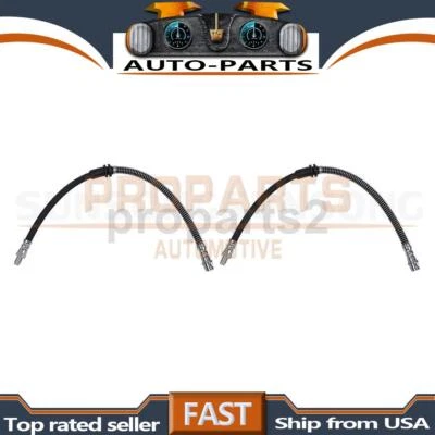 Front Brake Hose Line 2PCS For Mercedes-Benz E400 3.0L AWD 2015-2017 - Image 1 of 4