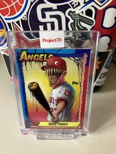topps project 70 Card 79 - 1990 Mike Trout By Alex Pardee - Limited Print Run!