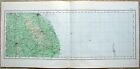 Lincolnshire, England. Large Original 1922 Ordnance Survey Map. Antique