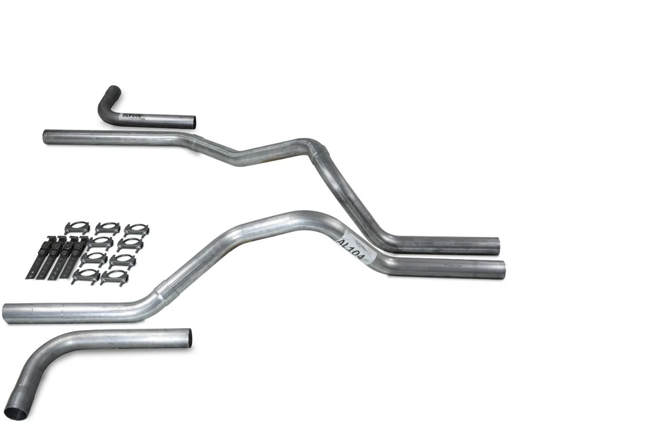 Chevy GMC 1500 99-06 2.5" Dual Exhaust Kits No Muffler Side Exit Foto 1 de 1