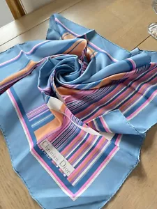 Foulard/Carré/Chale★Foulard CHRISTIAN DIOR★en soie-40gr ★Silk SCARF schal - Imagen 1 de 9