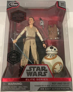 Star Wars 6 Elite Series Die-Cast Figure Rey and BB-8 Sealed NIB - Picture 1 of 6