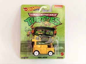 Hot Wheels Premium Teenage Mutant Ninja Turtles Van -  Party Wagon Mattel - Picture 1 of 3