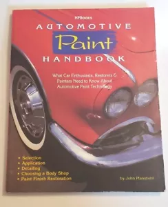 1992 Automotive Paint Handbook by John Pfanstiehl Application Detailing Pre-Own - Picture 1 of 7