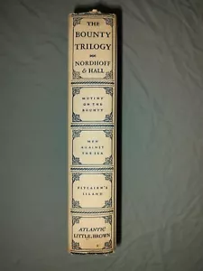 The Bounty Trilogy by Nordhoff & Hall - illus Wyeth Edition 1962 no dj fair cond - Imagen 1 de 12