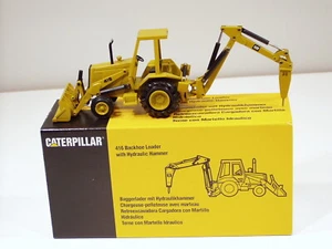 Caterpillar 416 Backhoe w/ Hammer - LAUNCH EDITION - 1/50 - NZG #378 - MIB - Picture 1 of 6