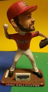 BOBBLEHEAD - JOSH COLLMENTER - 55 - DIAMONDBACKS - D-BACKS - 2015 - 98.7 FM - Picture 1 of 6