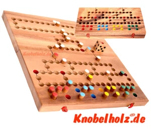 Blockade Barrikade XXL Knobelholz Würfelspiel 4 Spieler Familienspiel Klappbrett - Bild 1 von 7