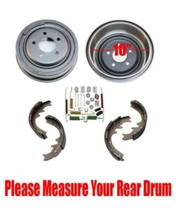 Larger Size 10" Brake Drum $hoes Hardware 4 Wheel Drive Ford Ranger fits 98-09 - Picture 1 of 9