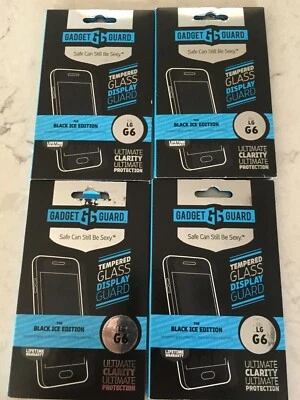 Protector Gadget Vidrio Templado "The Black Ice Edition" para LG G6-Nuevo Foto 1 de 2
