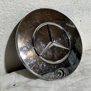 1980s Mercedes Centra Chrome Logo Custom Wheel Center Hub Cap 004 771d - Picture 1 of 6