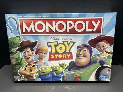 TOY STORY MONOPOLY Board Game Disney Pixar Hasbro Gaming 2018 NEW In Sealed Box - Image 1 of 4