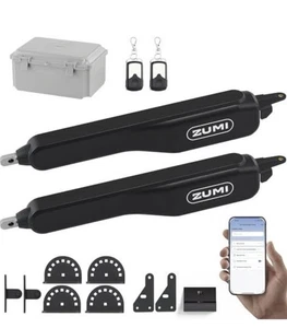 Abridor de Puerta Automático ZUMI W2 Doble Oscilación Inteligente Controlado por Aplicación Abridor Eléctrico - Imagen 1 de 4