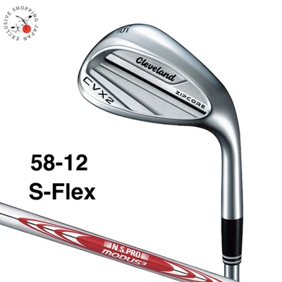 Cleveland CVX 2 ZIPCORE Wedge Club 58-12 MODUS3 Tour 115 Steel Shaft S-Flex RH - Image 1 of 4