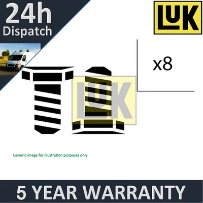 Kit de pernos de volante de inercia de doble masa para Ford Transit Connect Focus Tourneo LUK Foto 1 de 4