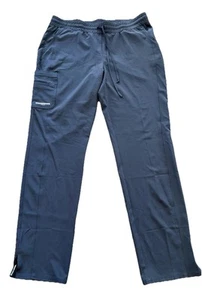 Pantalone scrub Skechers Barco blu attivo donna grande vita alto elasticizzato tasche - Foto 1 di 6