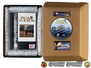 PGA Tour 96 PS1 Long Box - NTSC-U/C USA VGC CIB - High Quality Packing - Tracked - Picture 1 of 11