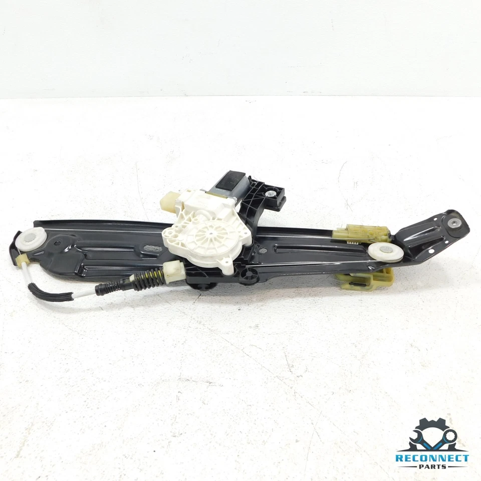 Conjunto regulador motor ventana eléctrica trasera izquierda BMW 528i 535i M5 F10 11-16 OEM Foto 1 de 4