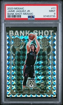 2023 PANINI MOSAIC BANK SHOT MOSAIC #11 JAIME JAQUEZ JR. PSA 9 - Image 1 of 2