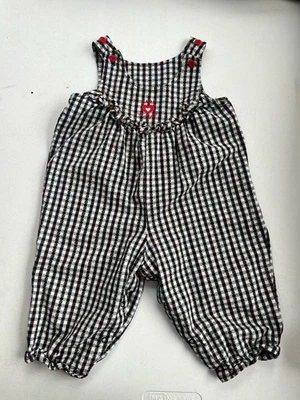 Винтажный Редкий Комбинезон Oshkosh Bgosh Baby Plaid Rasta 100% хлопок Размер 18 месяцев - Изображение 1 из 4
