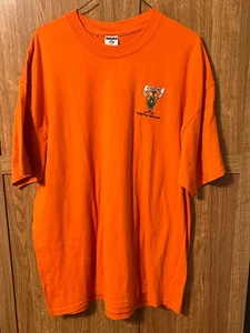 2006 Clown Town "Tickle Your Funny Bone" orange kurzärmliges T-Shirt Herren 2X - Bild 1 von 4
