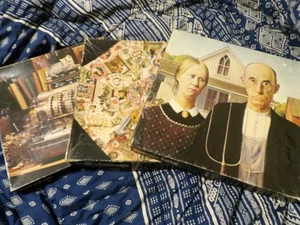 Menge 3 Springbock über 500 Teile Puzzle American Gothic süße Gefühle - Bild 1 von 10