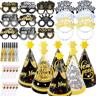 Товары для новогодней вечеринки 2026, 38 шт. набор подарков для счастливой новогодней вечеринки — N... - Изображение 1 из 4