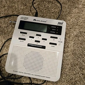 Midland WR100 Wetterwarnungsradio - funktioniert mit Netzkabel - Bild 1 von 3