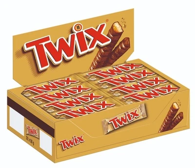 Twix Riegel Display 32x 50g (1,6 Kg) - Bild 1 von 3