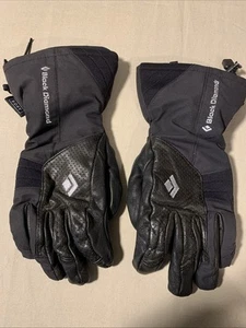 Black Diamond Guide Ski Snowboard Snow Gloves - Men's - Leather BDRY X/S - Picture 1 of 3