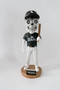 Chicago WHITE SOX Sugar Skull Bobblehead Dia De Los Muertos Day Of The Dead - Bild 1 von 6