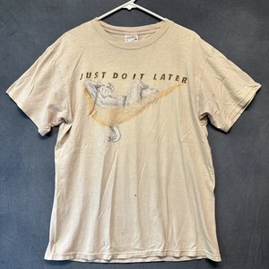 Vintage Tultex 1992 Shirt Just Do It Later Where the Wild Things Are Relax Large - Bild 1 von 13