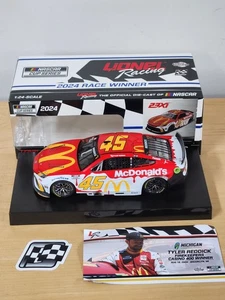 2024 #45 Tyler Reddick McDonalds Michigan Win 1/24 Action NASCAR Diecast - Picture 1 of 2