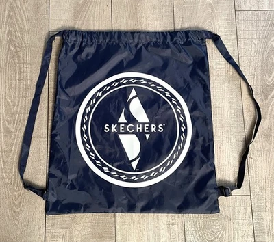 Mochila Bolso Skechers Marca Azul Marino Grande Dibujo Sting Foto 1 de 4