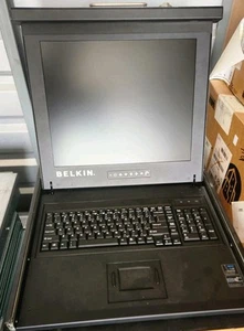 Belkin F1DC101P-SR 17” LCD Rack-Mount Console - Picture 1 of 4