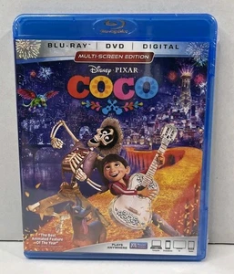 Coco (Blu-ray + DVD, 2018) - Multi Screen Edition - Brand New/Sealed - Foto 1 di 6