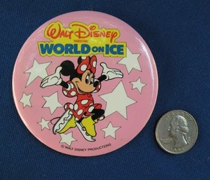 Walt Disney World on Ice Minnie Mouse Pinback Button - Bild 1 von 2
