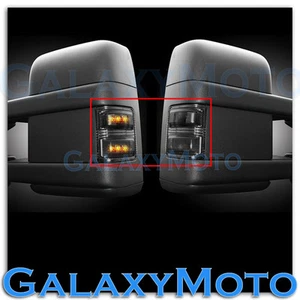 2008-2016 Super Duty Side Mirror Turn Lights LED Smoke Lens Replacement Kit Set - Bild 1 von 1