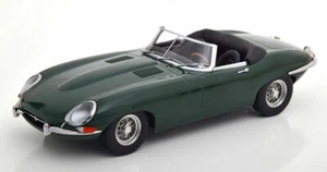 KK-SCALE 1:18 180481 Jaguar E-Type Cabrio LHD Series 1 1961 Dark Green NEW - Foto 1 di 1