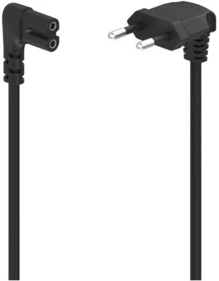 Hama Netzkabel/Adapter Netzkabel mit Eurostecker (1,5m). - Bild 1 von 4