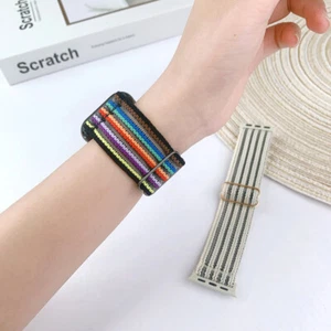 Correa de nailon ajustable 38/41/45/49 mm para Apple Watch Series 9 8 7 6 5 4 SE - Imagen 1 de 39