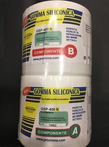 PROCHIMA Gomma siliconica Nuova GSP 400-N plasmabile bicomponente1:1 1kg - Foto 1 di 1