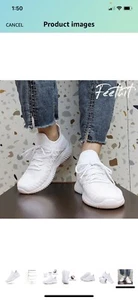 Feet Hit Womens Slip On Walking /Non Slip Running Shoes Breathable-8   NEW - Picture 1 of 8