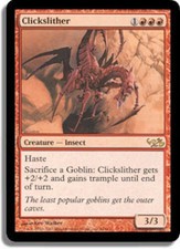 4x Clickslither ~ Near Mint Duel Decks: Elves vs Goblins MTG Magic x4 4 Ultimate
