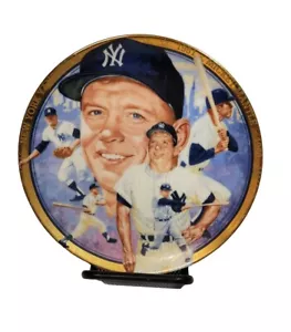 Mickey Mantle The Best Of Baseball Plate Collection Hamilton Collection 4422R - Picture 1 of 7