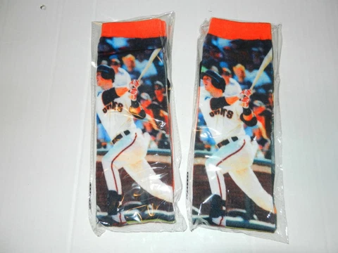 2 PAIR OF SF GAINTS ORANGE BUSTER POSEY SOCKS SGA SAN FRANCISCO NEW TOYOTA 🎁 Cover