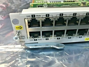 J9986A HPE ARUBA 24 Ports 10/100/1000BASE-T PoE+ V3 ZL2 Module USED - Picture 1 of 5